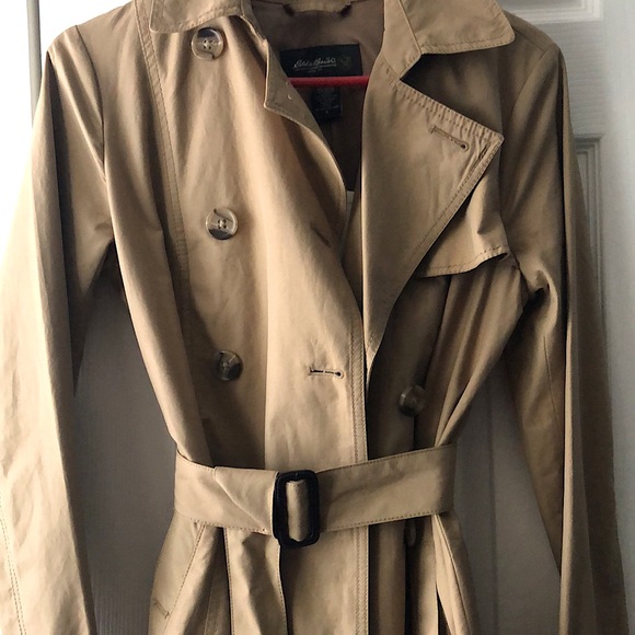BRAND NEW Eddie Bauer classic trench coat - Picture 2 of 6
